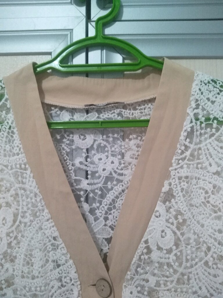 dantelli hırka modeli 44 beden - 3