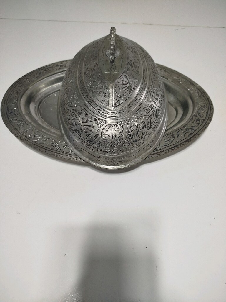Bakır sunumluk tabağı - 4