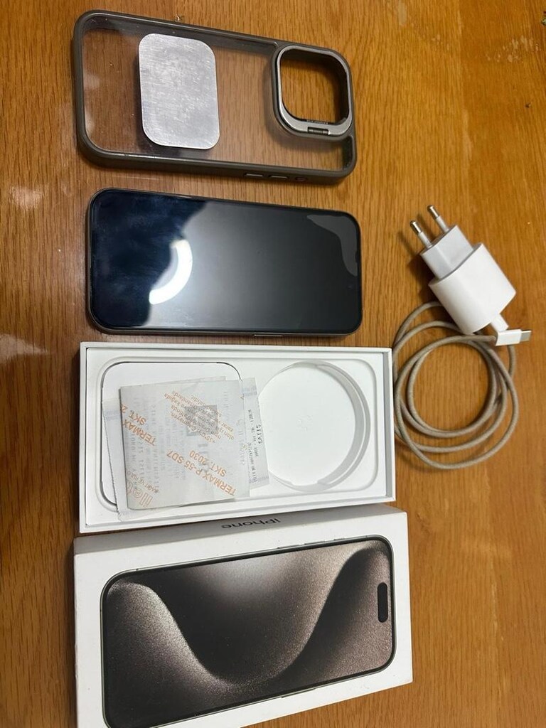 SIFIR AYARINDA IPHONE 15 PRO TİTANYUM 256 GB - 3