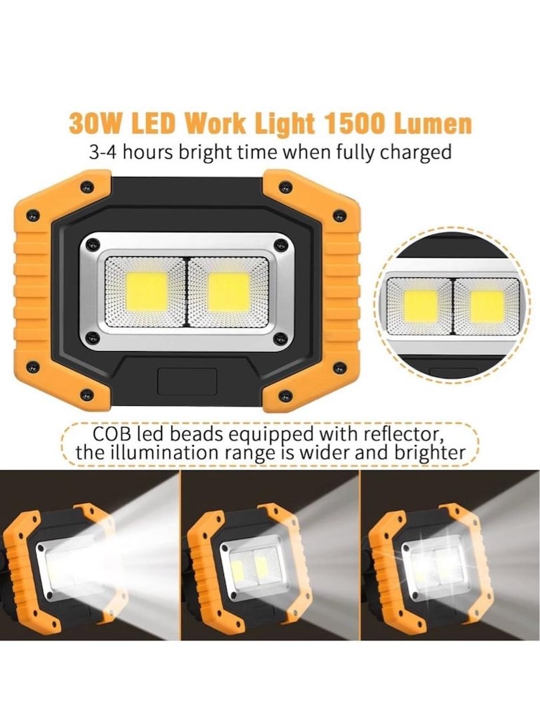 2 Adet 30W LED Spot Işık - 3