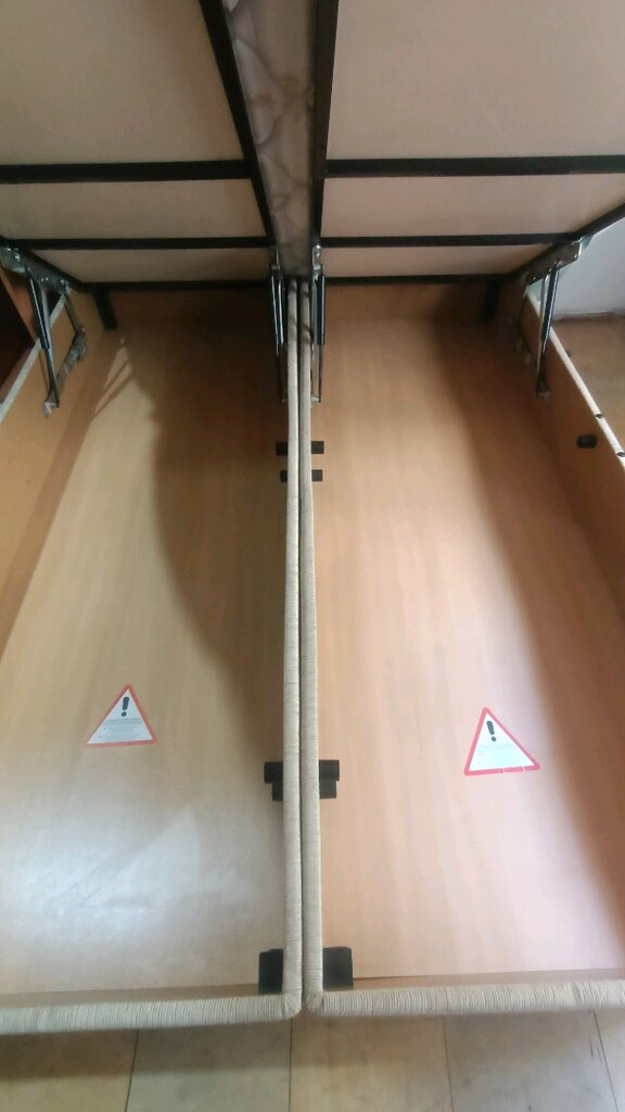çift kişilik yatak baza ve başlık - 5