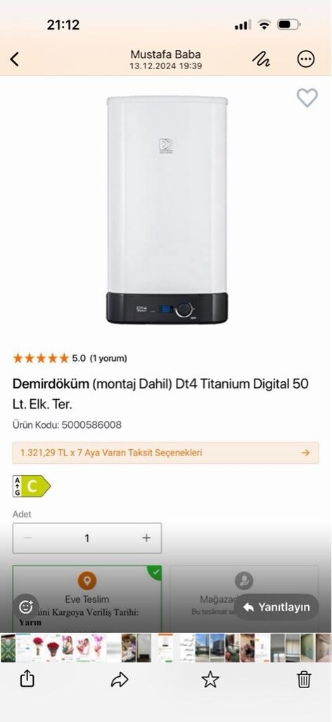 demirdöküm dt4 titanyum - 2