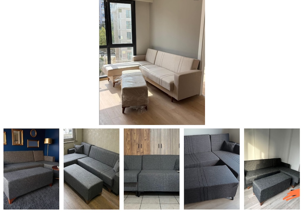 l koltuk köşe koltuk takımı scrcqxlrjx - 6