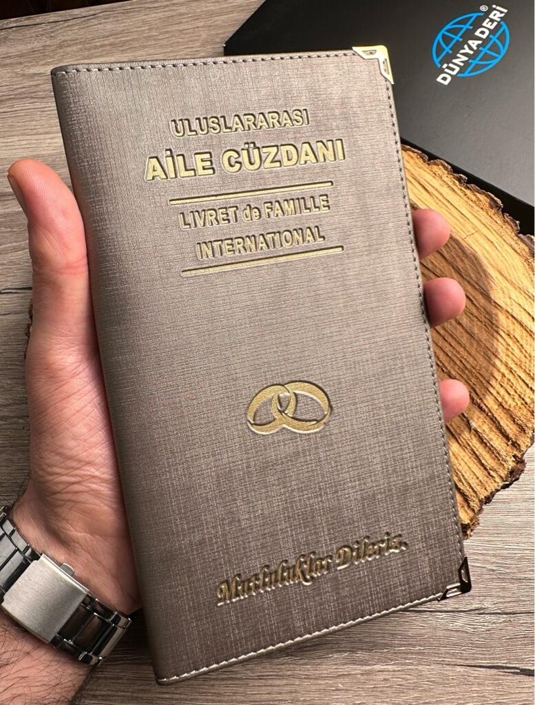 Evlilik Cüzdanı Kılıfı, Aile Cüzdanı Kılıfı - 6