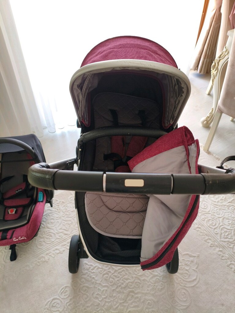 Pierre Cardin Escape Travel Sistem Bebek Arabası Bordo - 2