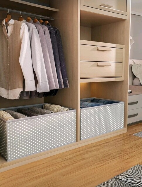 Modern Çok Bölmeli Dolapiçi Organizer 2'li Set