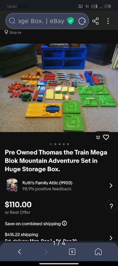 THOMAS TREN MEGA SET - 3