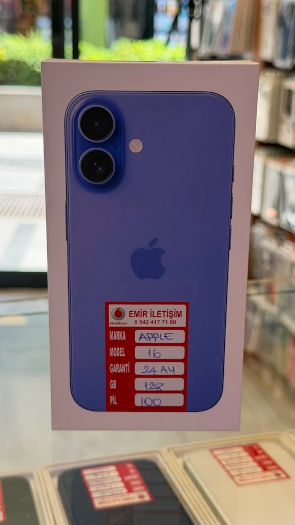 iphone 16 128 gb kapalı kutu 24 ay garantili takasa açık - 6