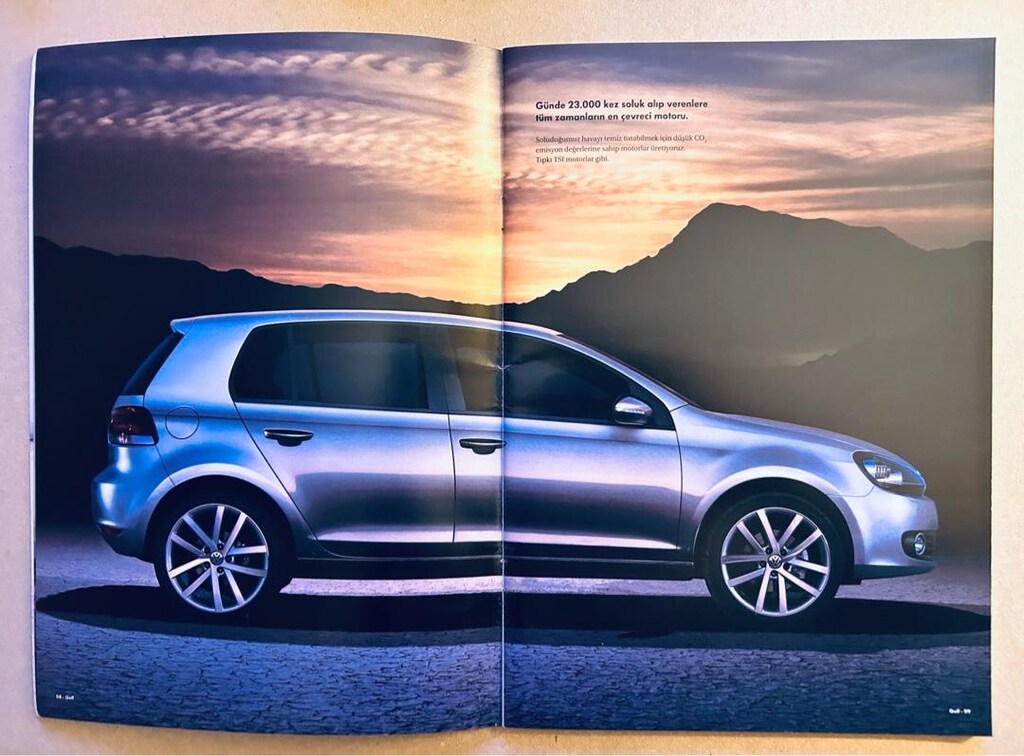 Volkswagen Golf Broşür. - 4