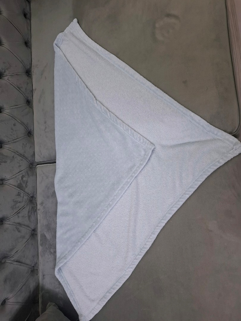 Bebe Mavisi Bebek Battaniyesi ölçülerini resimledim - 4