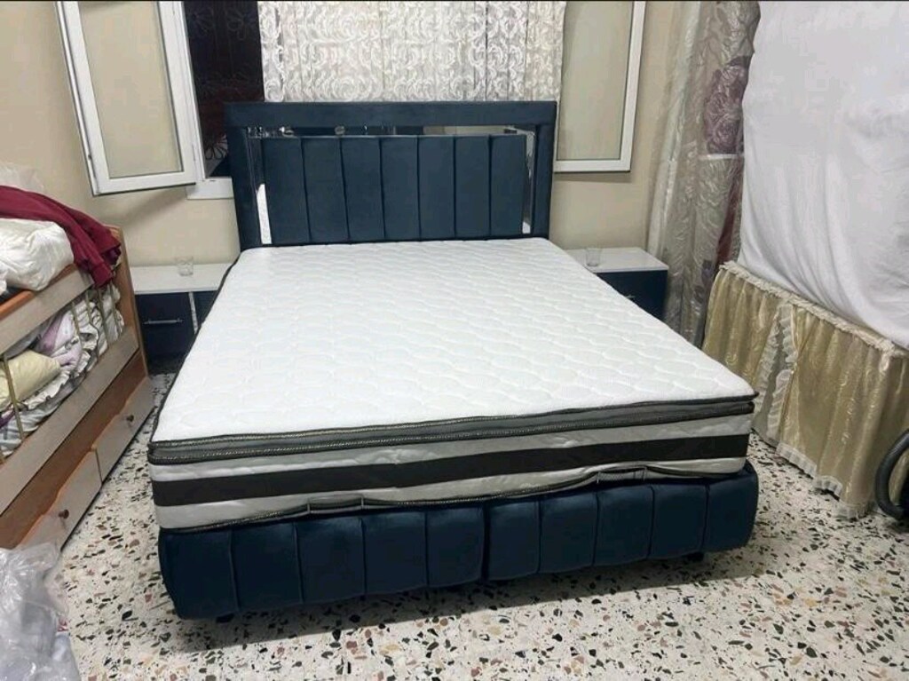 Lüks çift kişilik baza başlık yatak takımlarımız model ve renk seçenek - 4