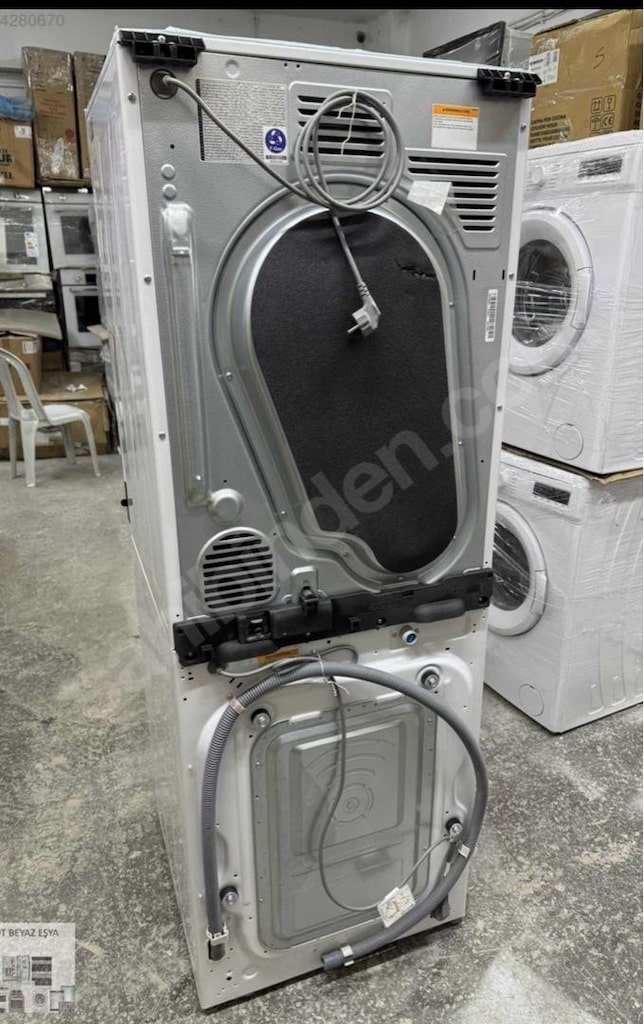 WashTower 12 Kg Yıkama 10 Kg Kurutma I Ortak Panelli Çamaşır ve Kurut - 8