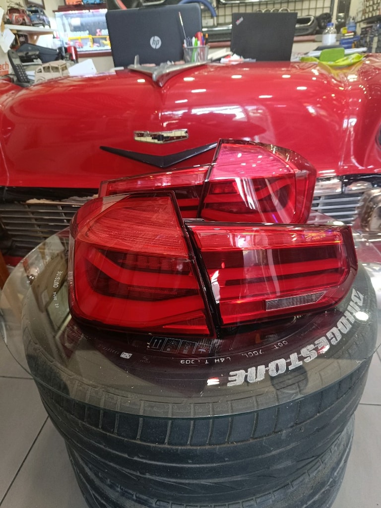 Bmw F30 kırmızı lci dizayn led stop - 3