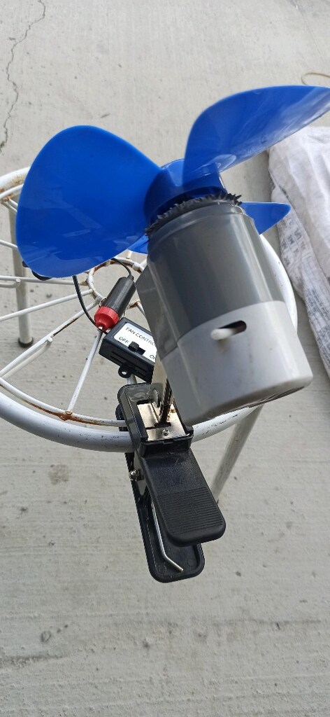Araç İçi Çakmalı Mini Vantilatör 12 Volt - 5