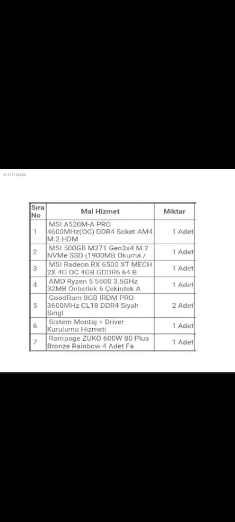 Ryzen 5 5600 Gaming PC - CS2/Valorant Canavarı (Sorunsuz) toplama kasa - 2