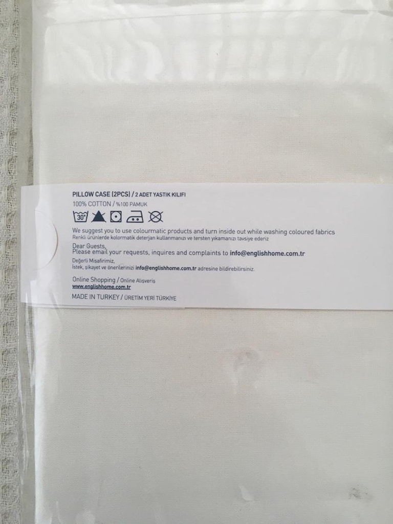 ENGLISH HOME İKİLİ YASTIK KILIFI SIFIR - 3