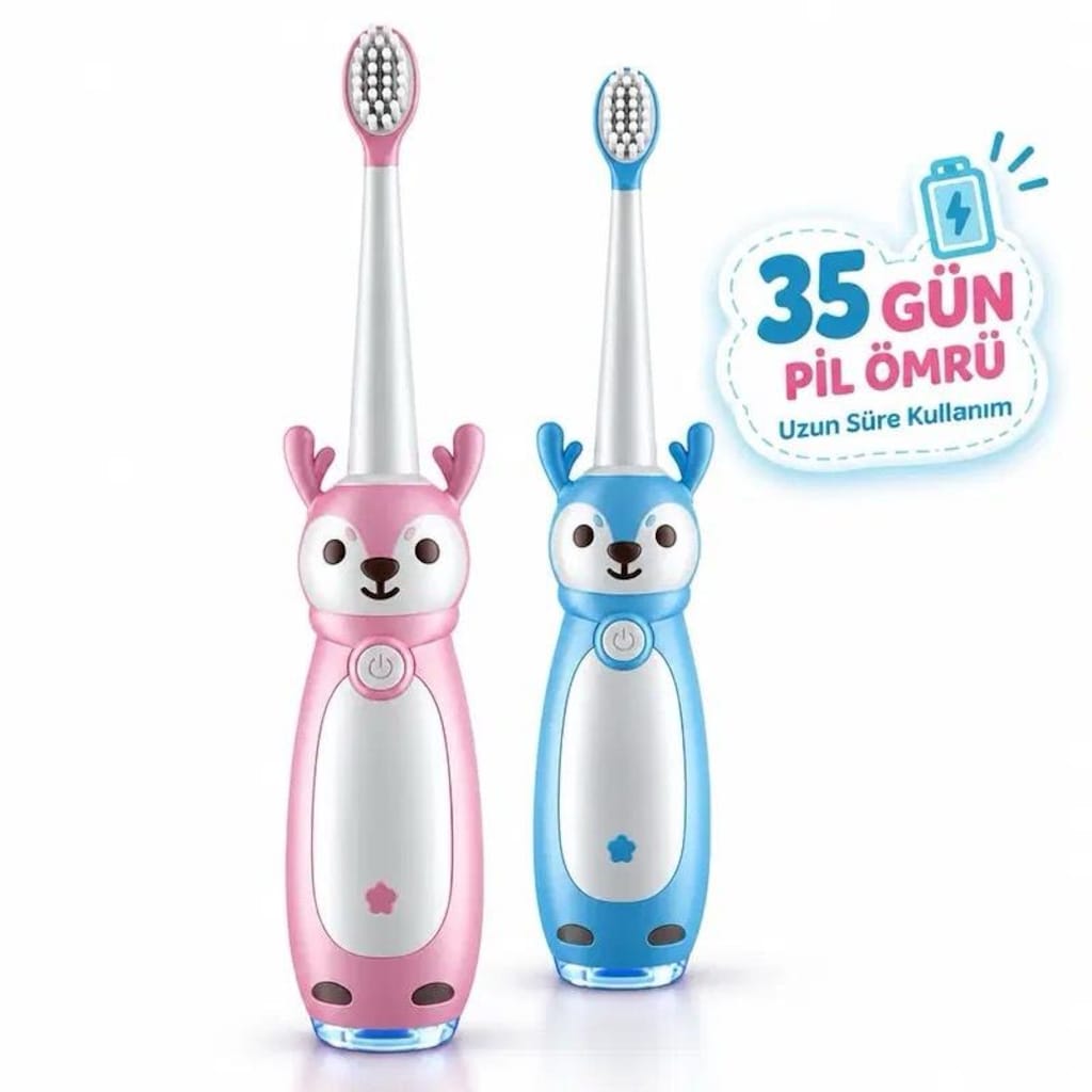 MAVİ,PEMBE ELEKTRİKLİ DIŞ FIRÇASI - 5