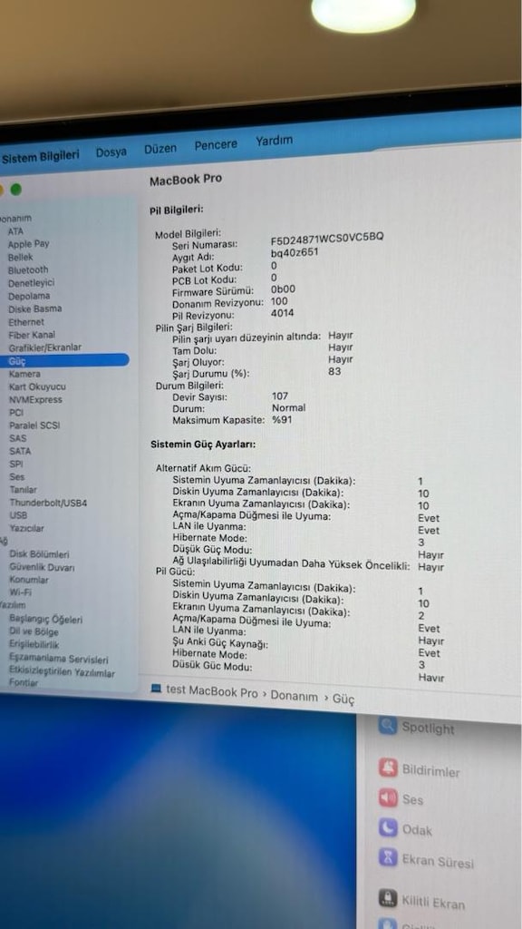 MacBook Pro 16.2” M2 Pro İşlemci 16 GB RAM 1 TB SSD HATASIZ - 5