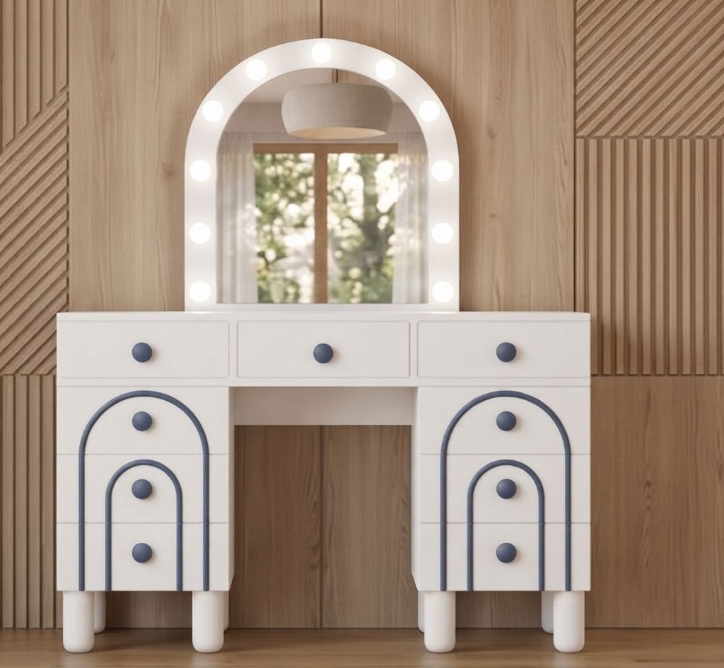 Sıfır ,%100 MDF - Çocuk / Genç Odası 3 Kapılı Gardırop - Aytaşı - 17