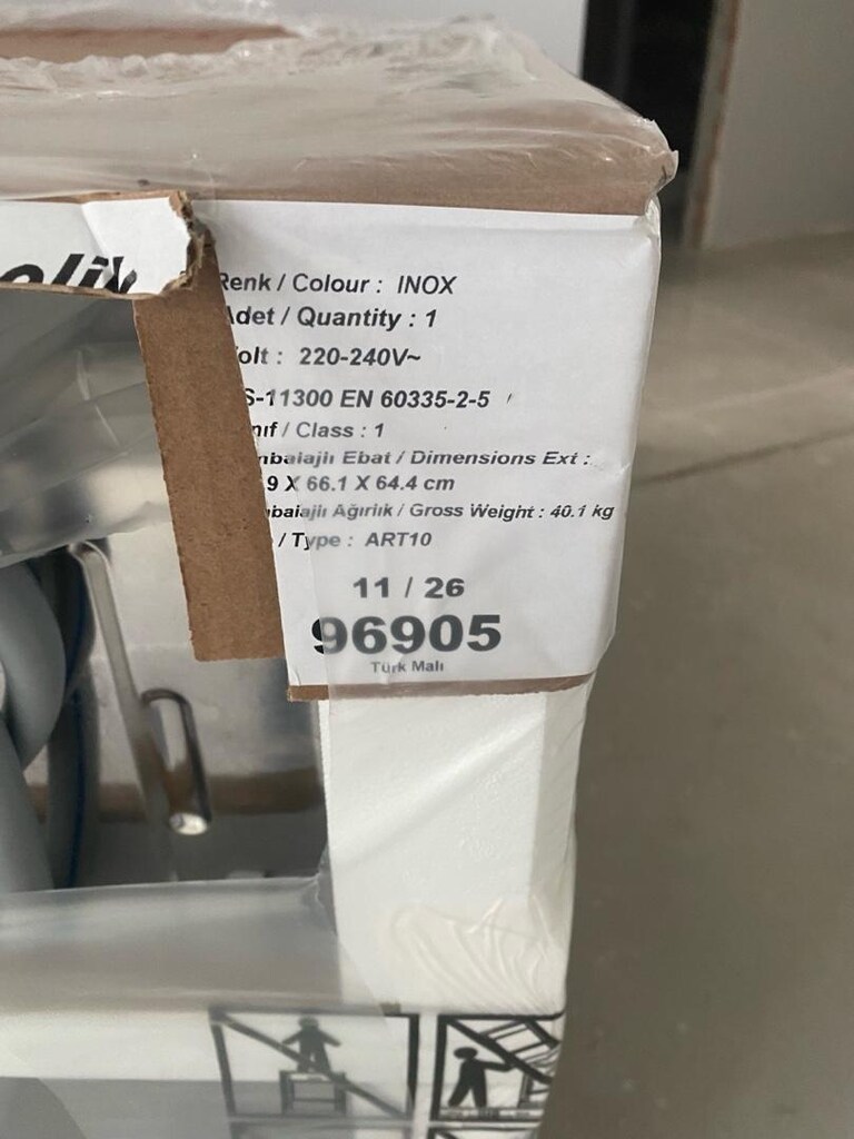 Arçelik kutusunda ankastre set ve bulaşık makinası. - 7