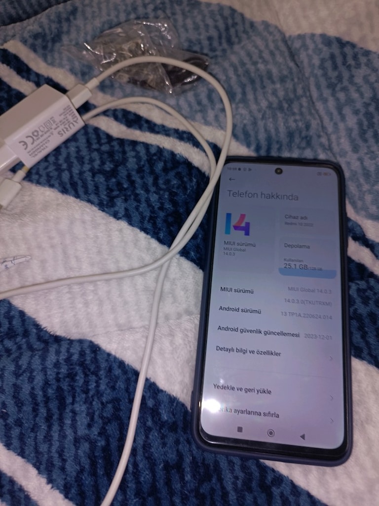 redmi 10 2022 128gb hafıza 6gb ram yurtiçi cihazı tr - 9