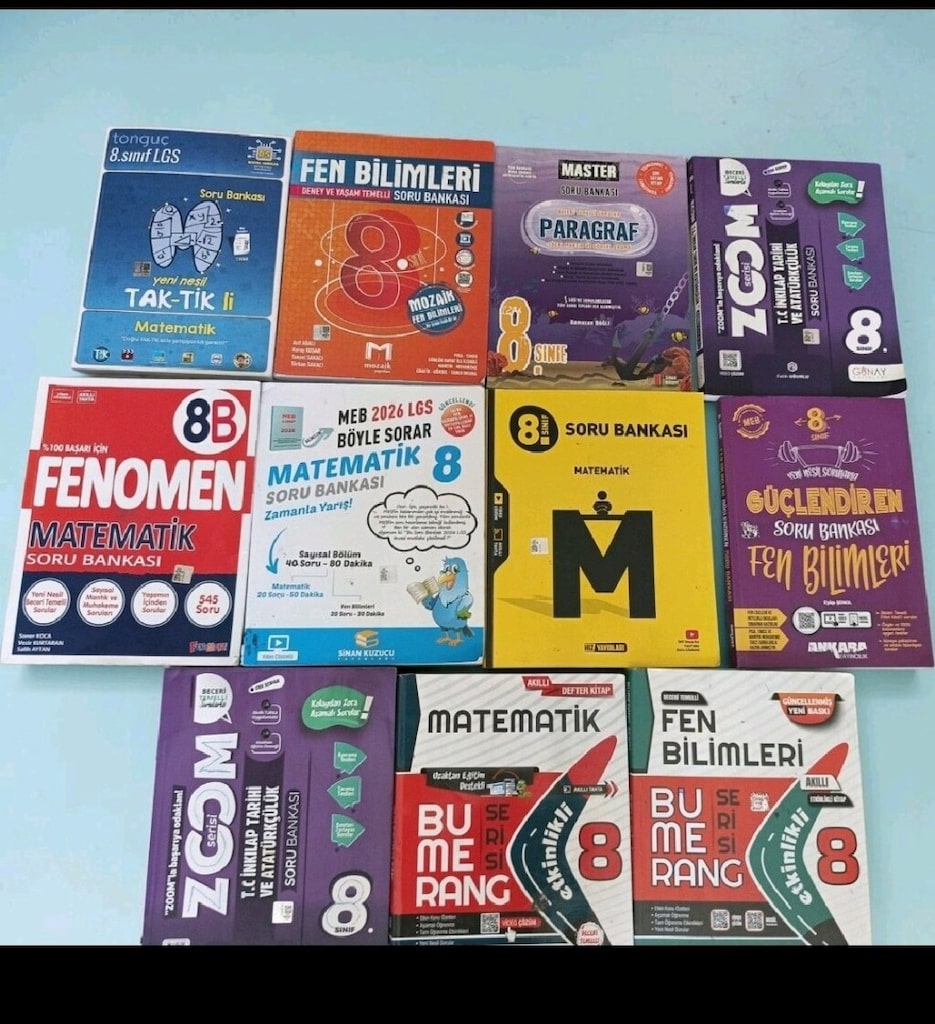 8. Sınıf LGS Soru Bankası Seti (Tekli Olur) - 3