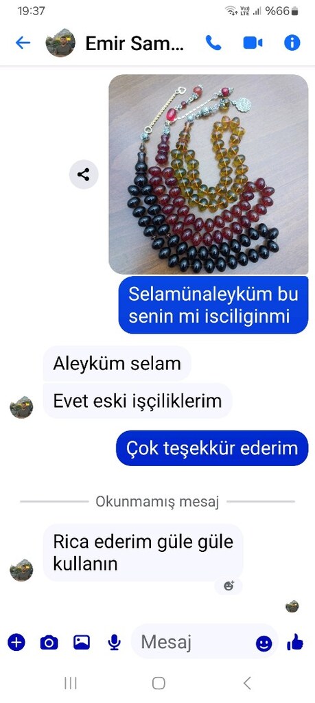 tesbih zar kehribar - 4
