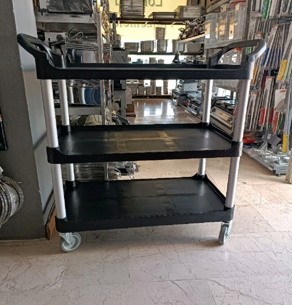 Plastik Servis Arabası Servis Arabası 4 Katlı FATURALI - 2