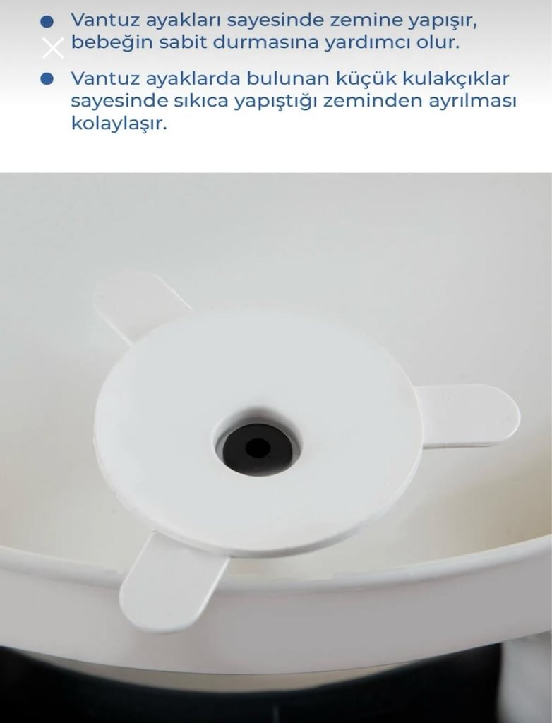 Babyjem Yandan Açılır Banyo ve Mama Oturağı Minderli - 10