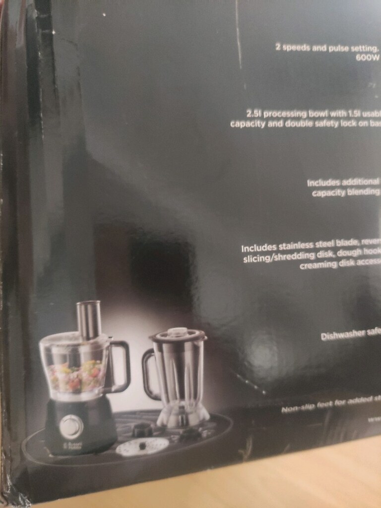 Russel Hobbs alman malı mutfak robotu - 3
