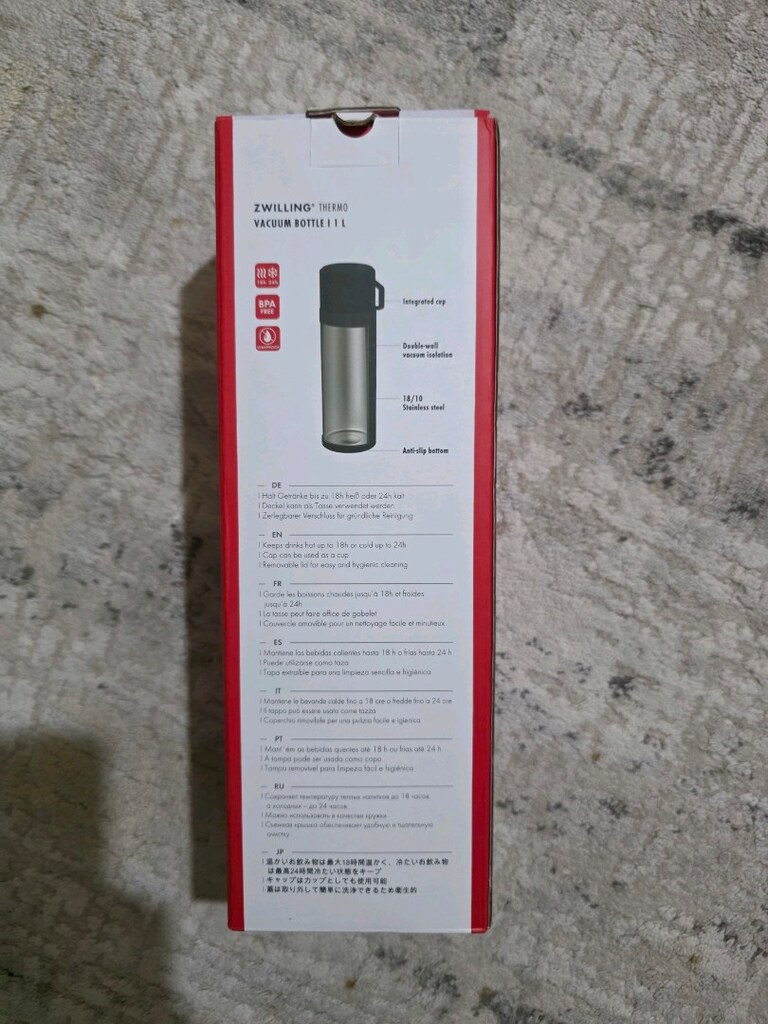 Zwilling Termos Vakum Şişe 1 Lt - 2