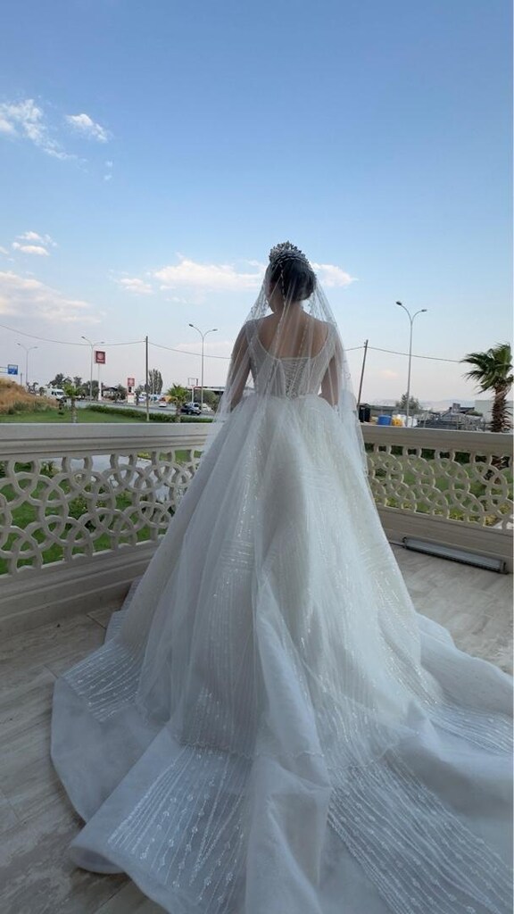Gelinlik (2026 model bir defa giyildi) - 8