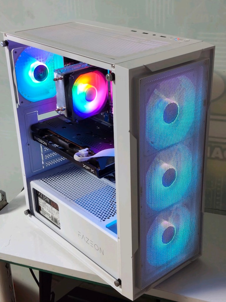 8GB RX 6600XT RYZEN5 5500 16GB RAM 512GB M2SSD 650W KASA - 6