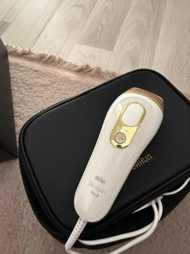 Braun IPL Silk expert pro 5 evde lazerle tüy alma cihazı iki başlık - 2