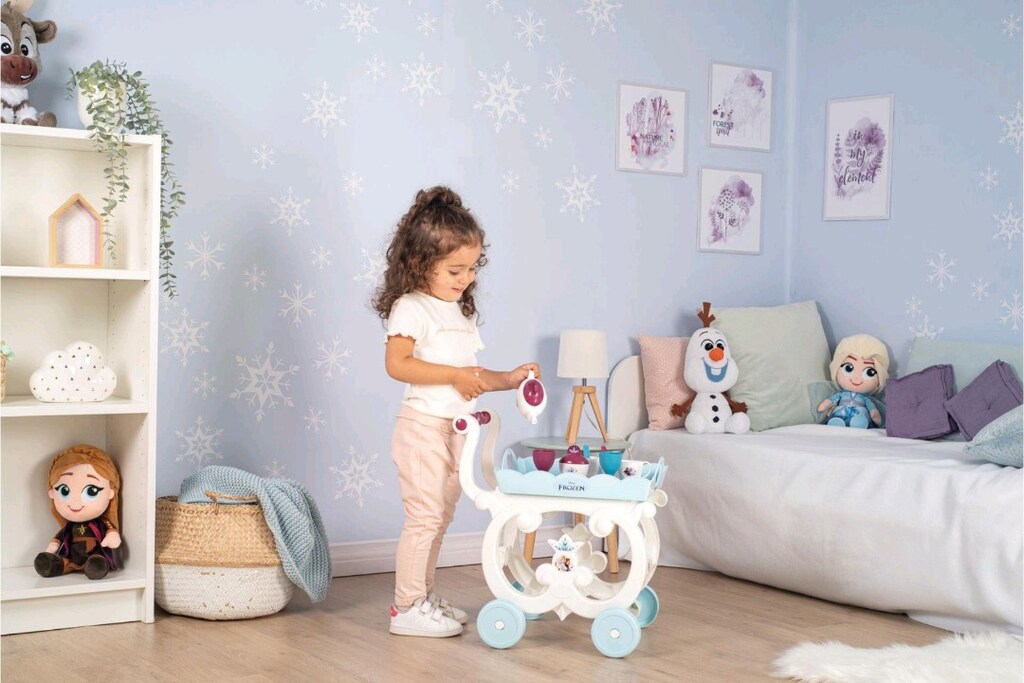 Smoby, 310517, Disney Frozen 2 Tekerlekli Servis Arabası Disney Lisans - 8