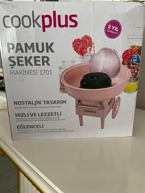 karaca -cookplus pamuk şeker makinesi