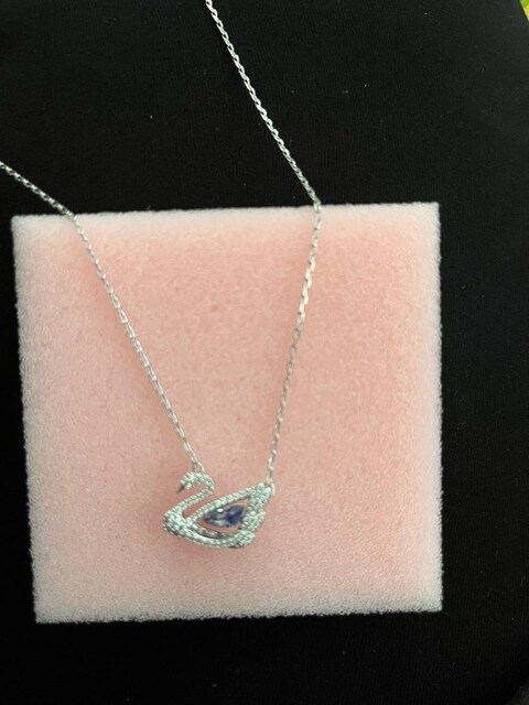 orijinal Swarovski kuğu kolye