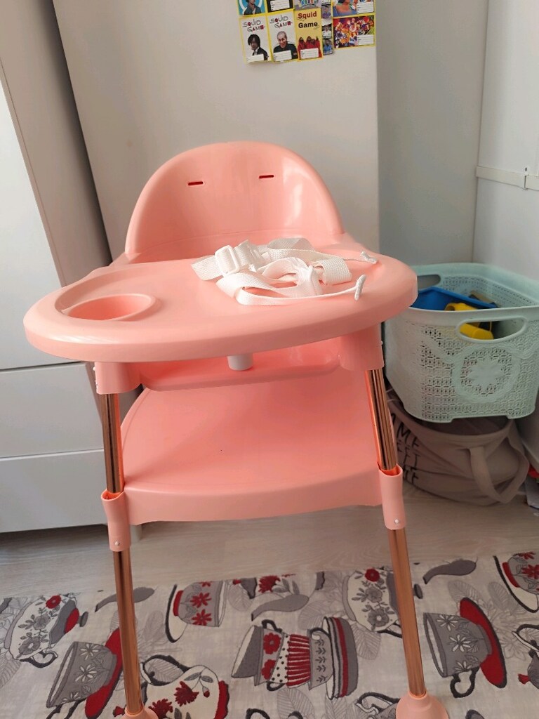 kız bebek mama sandalyesi - 2