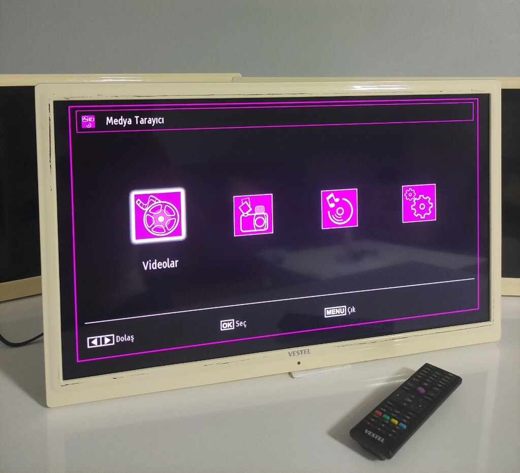 Vestel televizyon 24 inç 62 ekran Fullhd uydusuz - 2