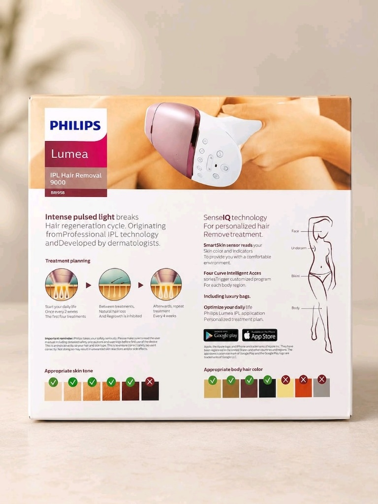 Philips Lumea IPL 9900 Serisi SenseIQ 4 Başlıklı Lazer Epilasyon Cihaz - 3