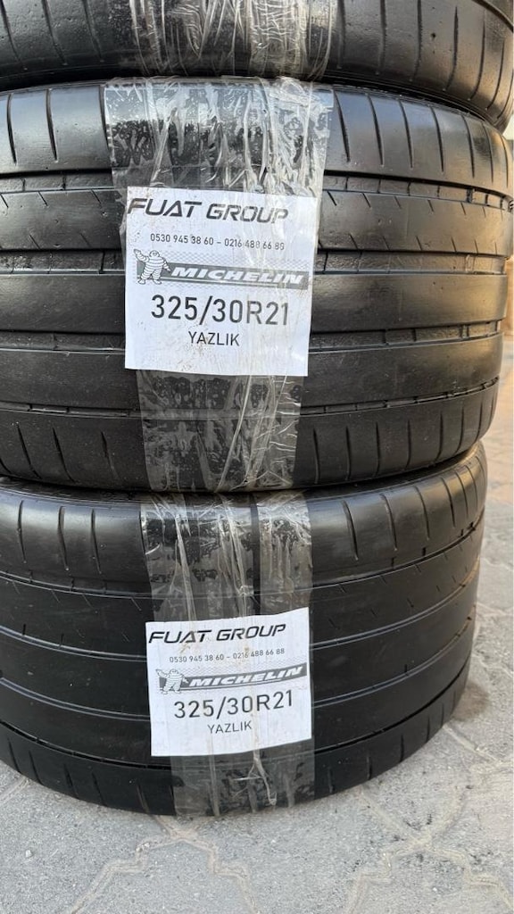275 35 21 - 325 30 21 MİCHELİN ÖN ARKA SET ÇOK İYİ DURUMDA - 7