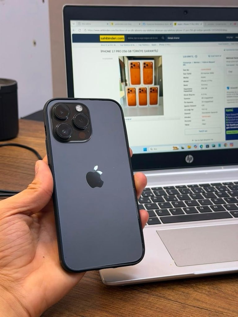 APPLE 14 PRO MAX 256 GB PİL 77 ORJİNAL YD SERİSİ HATASIZ - 2