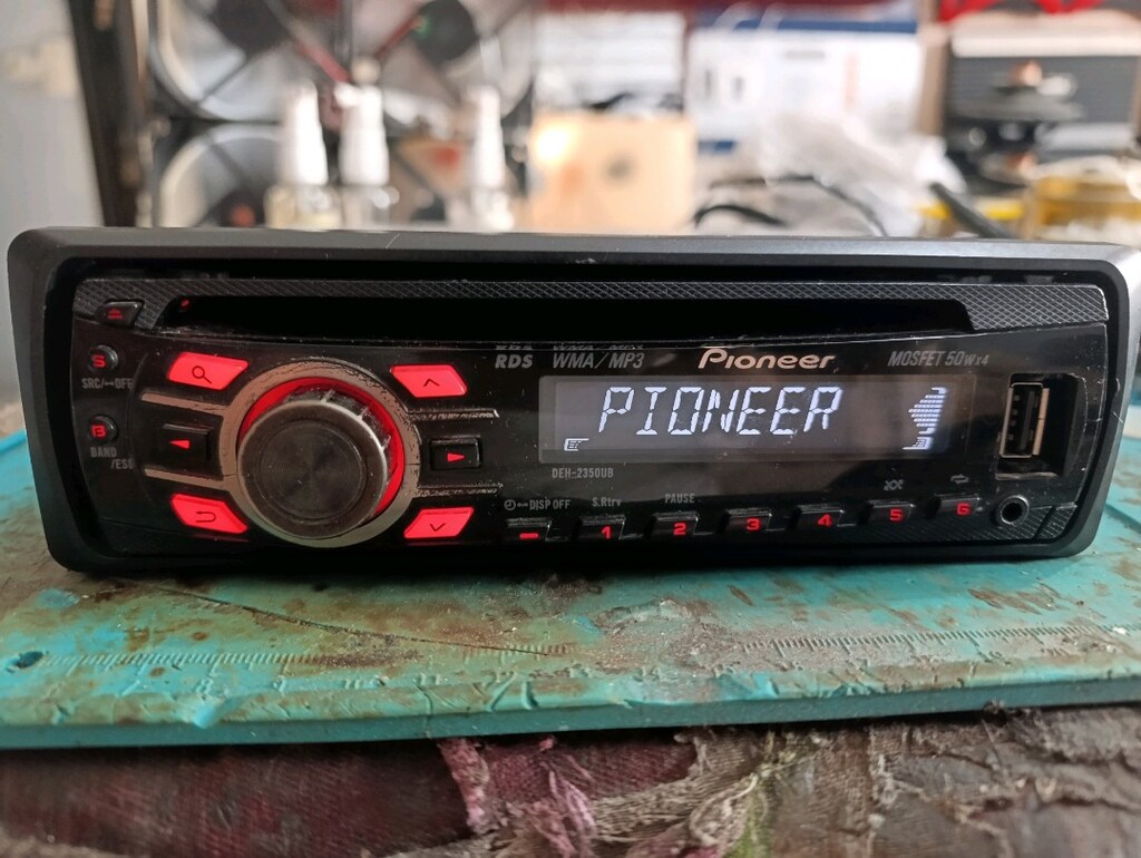 pioneer 2350ub cift amfi cikisli usb bluetooth teyp - 2