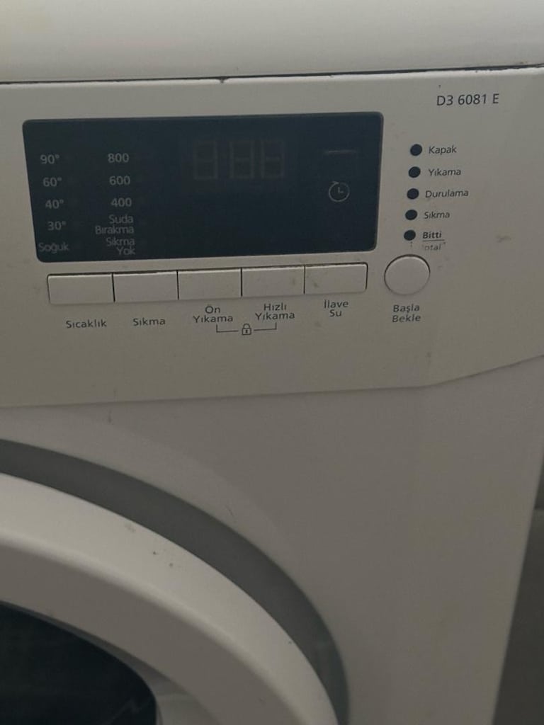 Beko 6 KG Çamaşır Makinesi D3 6081 E - 5