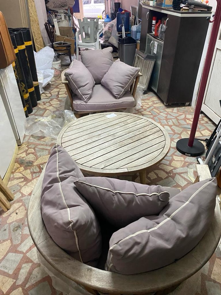 bahçe masa sandalye - 7