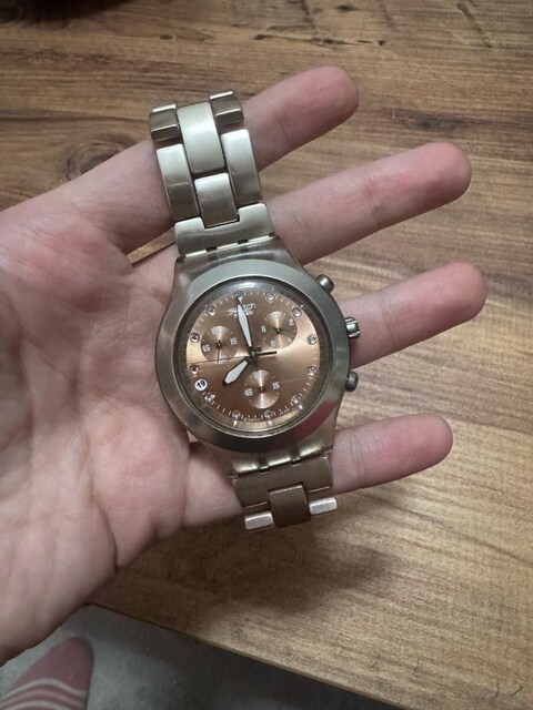 swatch saat klasik model ırony