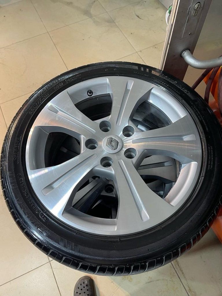 17 İNÇ ORJİNAL MEGANE 3 COUPE JANT LASTİK TAKIMI - 9