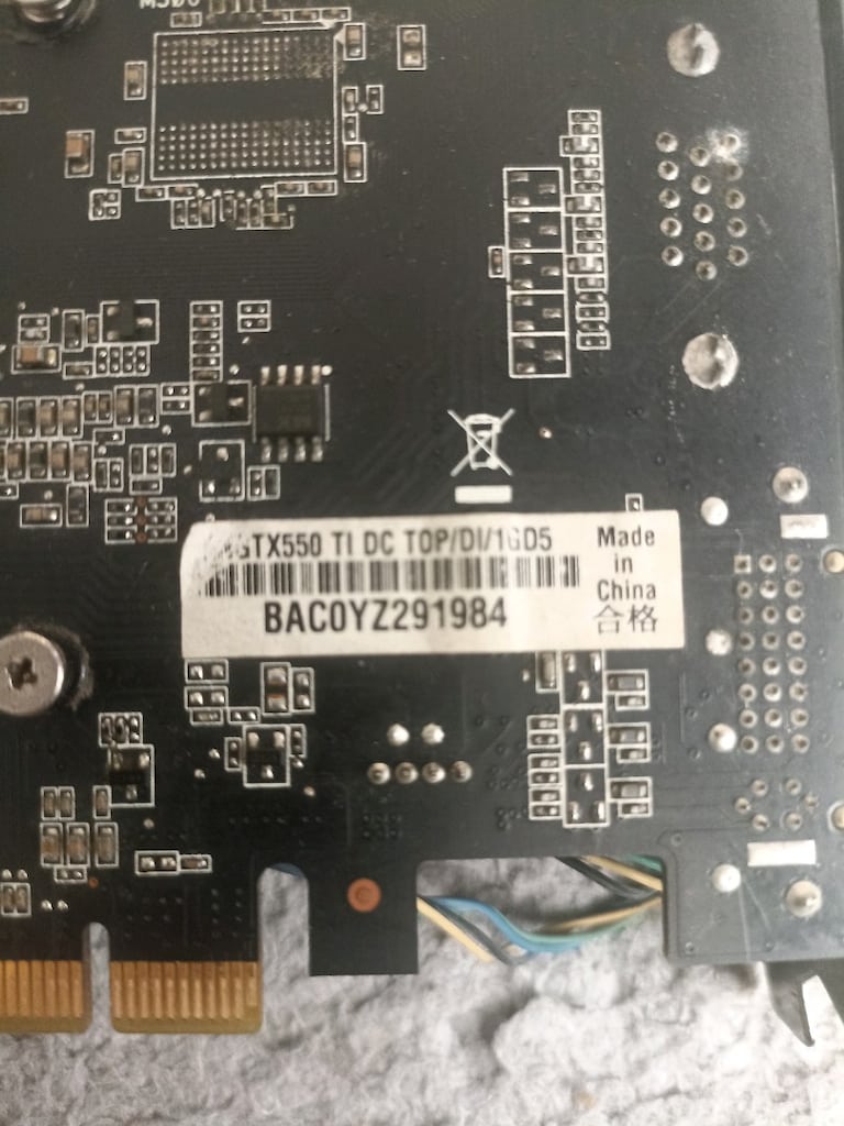 Ekran kartı Asus Gtx550ti Arizalı - 2
