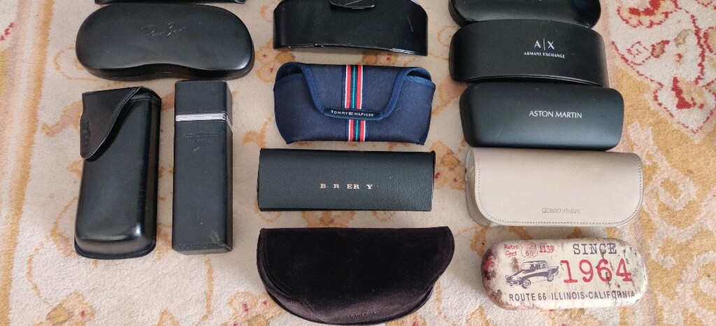 Orijinal Gözlük Kılıfları. Ray-Ban, Fendi, Lacoste, Ralph Lauren, Hugo - 3