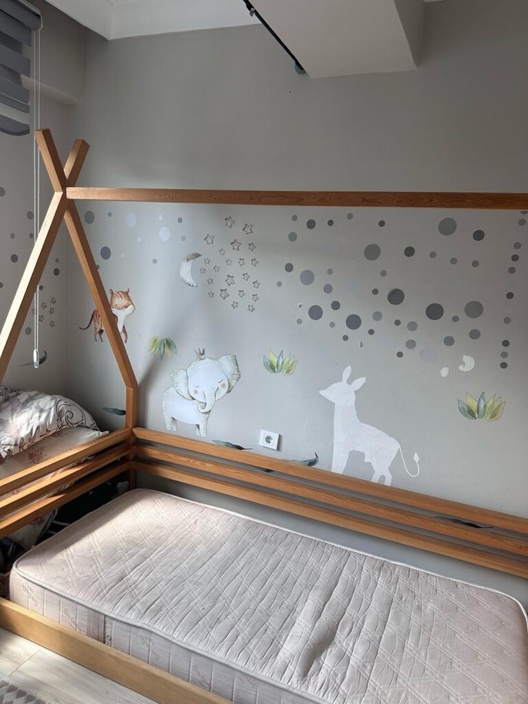 Ahşap montessori yatak - 2